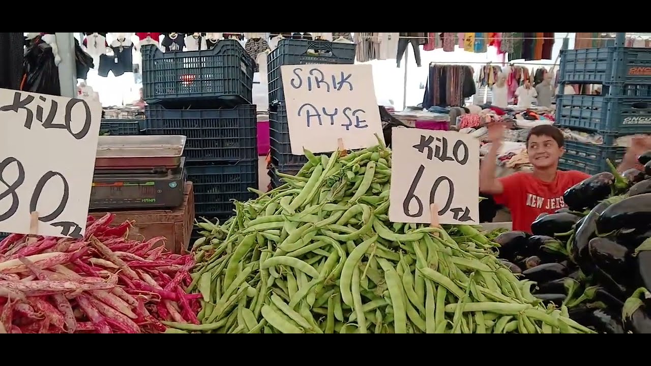 🥒🍓🍅РЫНОК ПО СРЕДАМ🍓🍅🥕, что  продают  и по каким  ценам! Мерсин\Тэдже 2025