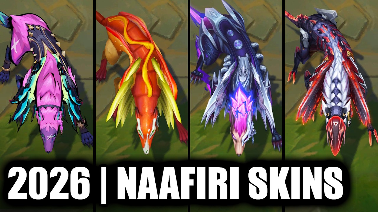 ALL NAAFIRI SKINS SPOTLIGHT 2026 | League of Legends