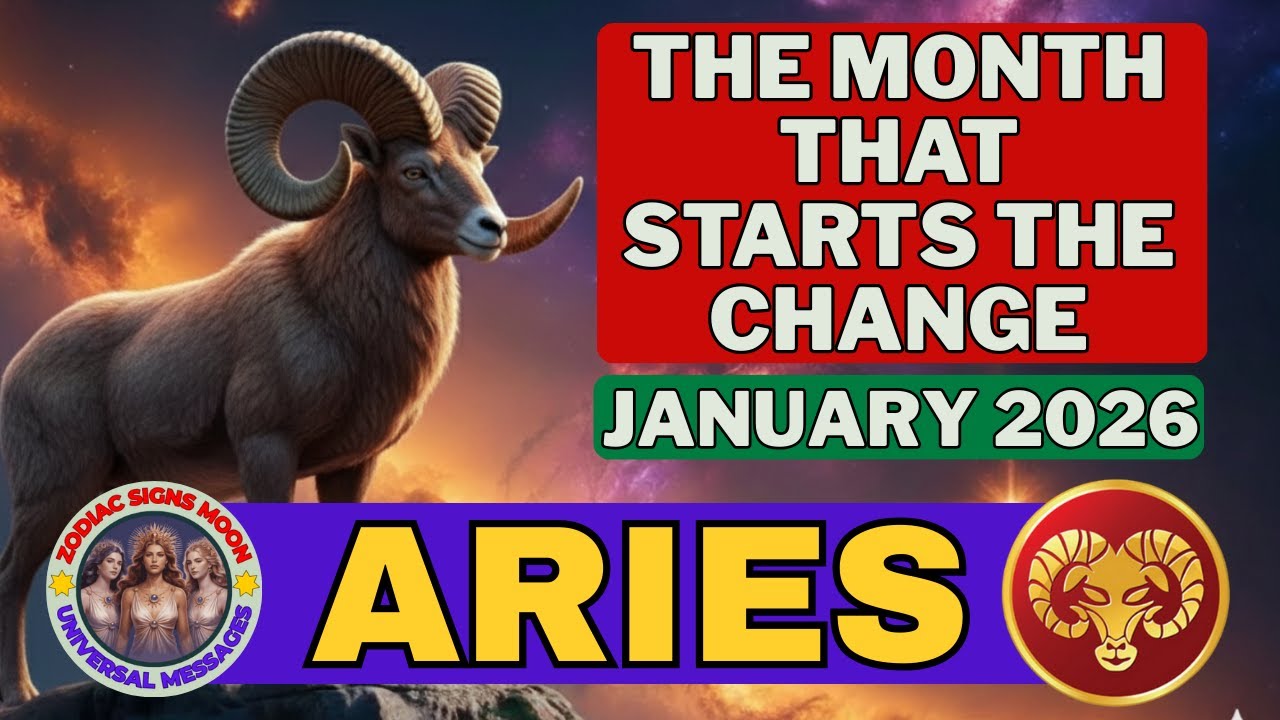 ♈ Aries January 2026 Horoscope 🌟 The Month That Starts the Change