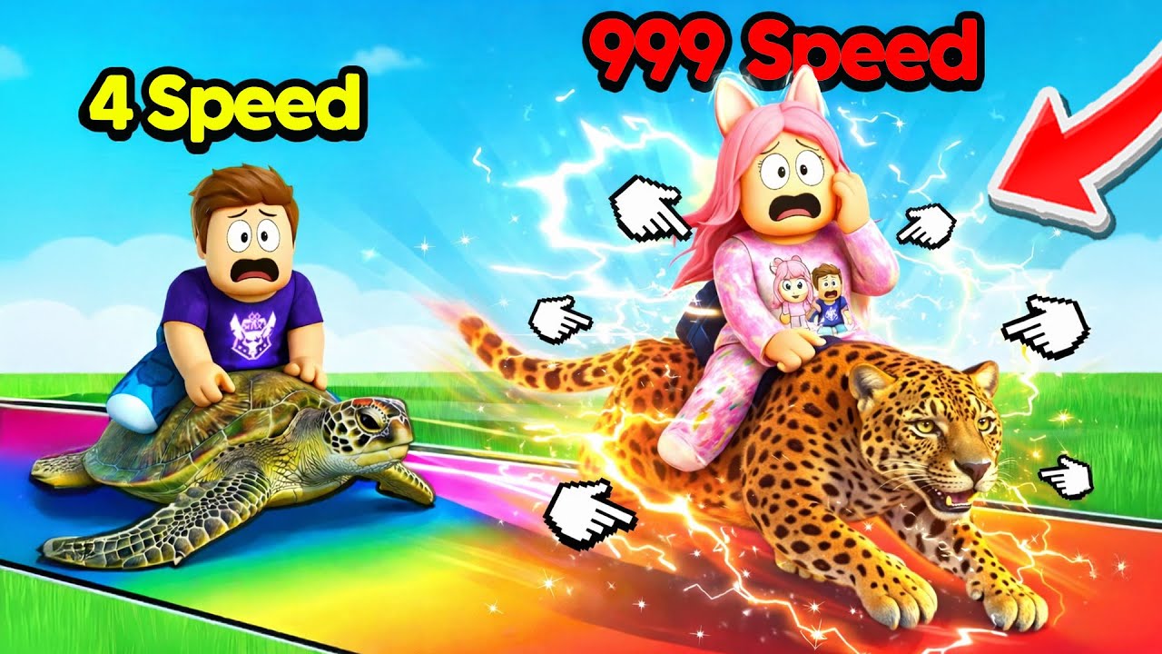 Am schimbat animalul și am ajuns MULT MAI DEPARTE 😱 (999 VITEZĂ)