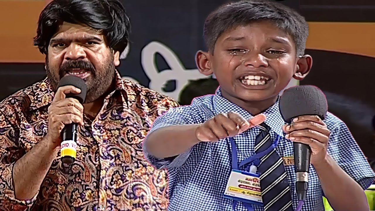 கடமைக்கு பிள்ளையை பெத்து வளர்க்குறாங்க! மேடையை தெறிக்க விட்ட சின்ன பையன்! #Boy #Speech #Parents #TR