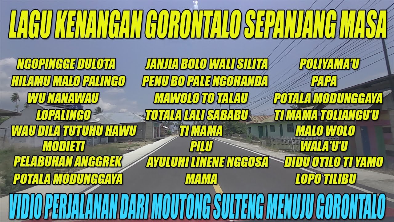 lagu gorontalo kenangan paling di cari saat ini #lagugorontalo #lagugorontaloterbaru