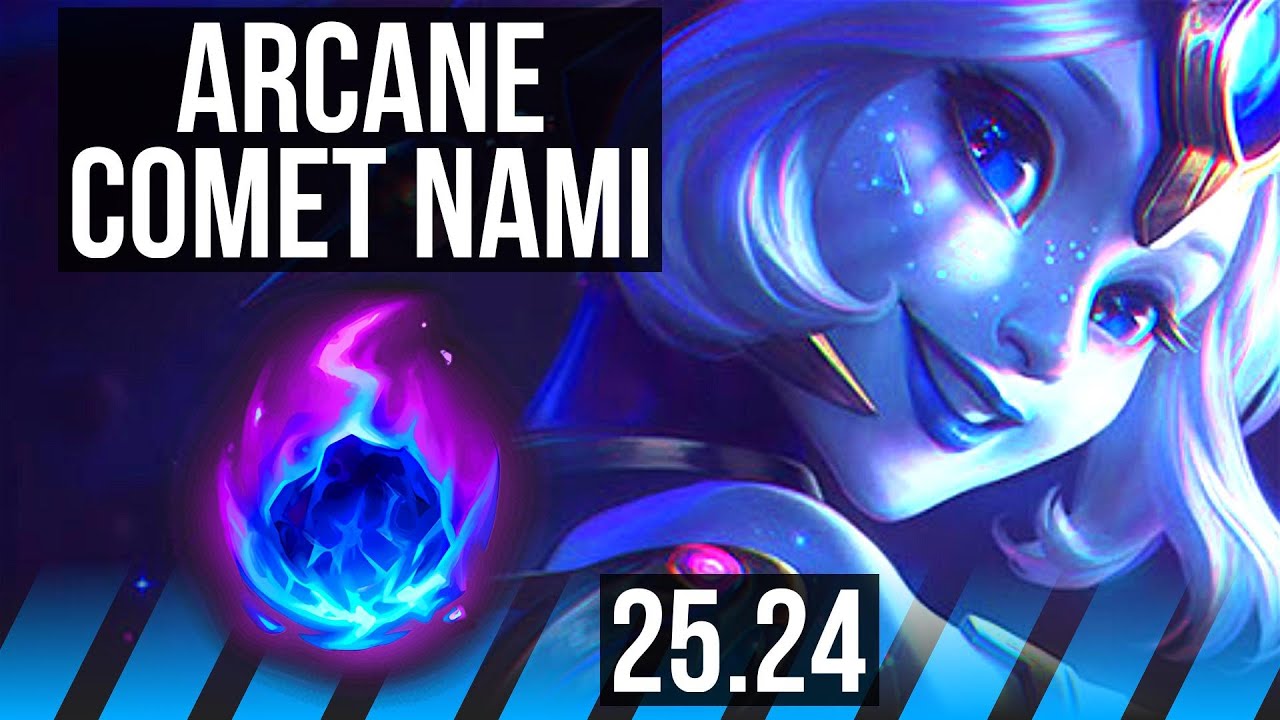 NAMI vs SYNDRA (MID) | Arcane Comet, 21K damage | EUNE Grandmaster | 25.24
