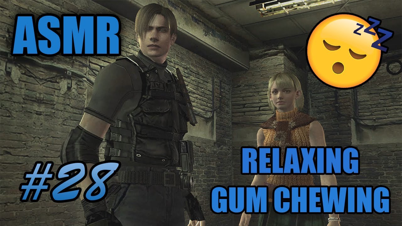 (ASMR) Resident Evil 4 [GUM-CHEWING,SUPER-RELAXING,SLEEP]