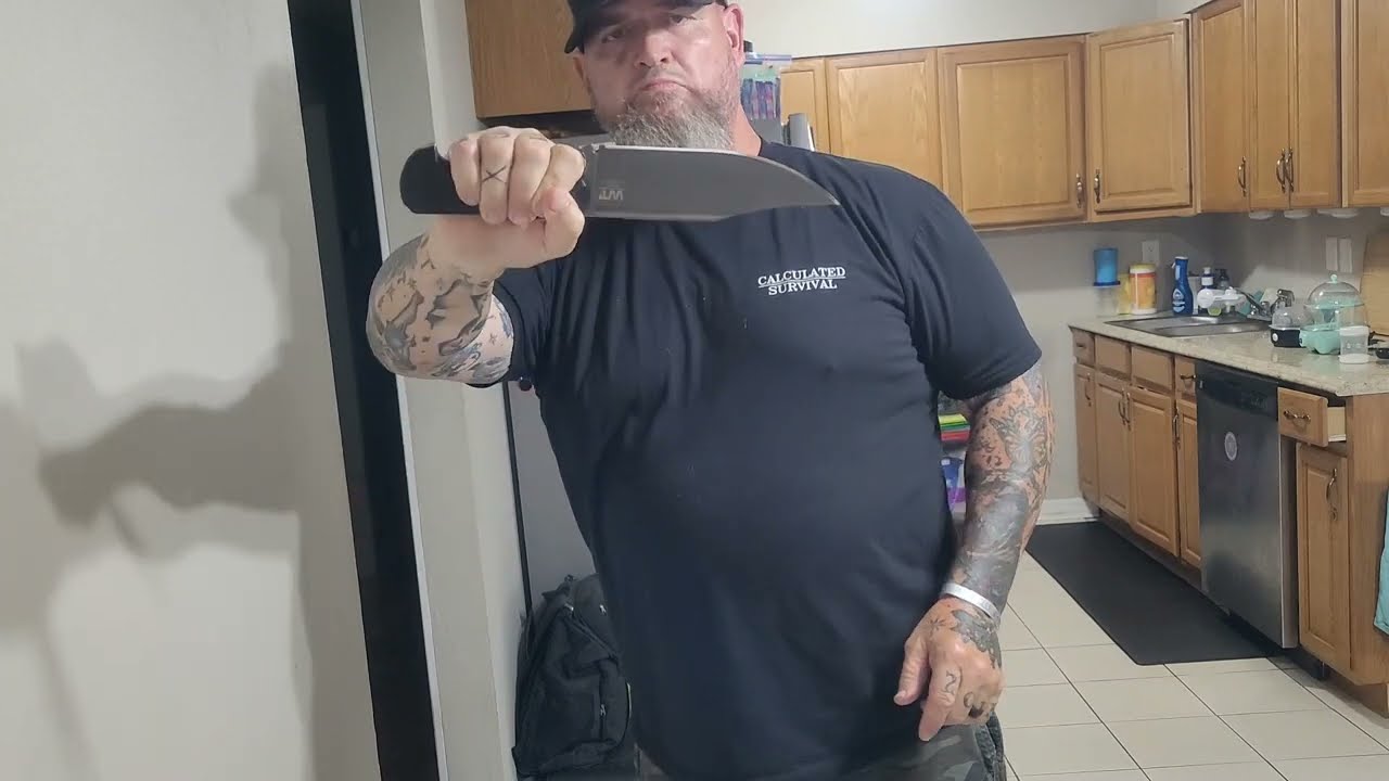 HELLION RANGER BOWIE KNIFE REVIEW!!WORK TUFF GEAR!!! #worktuffgear