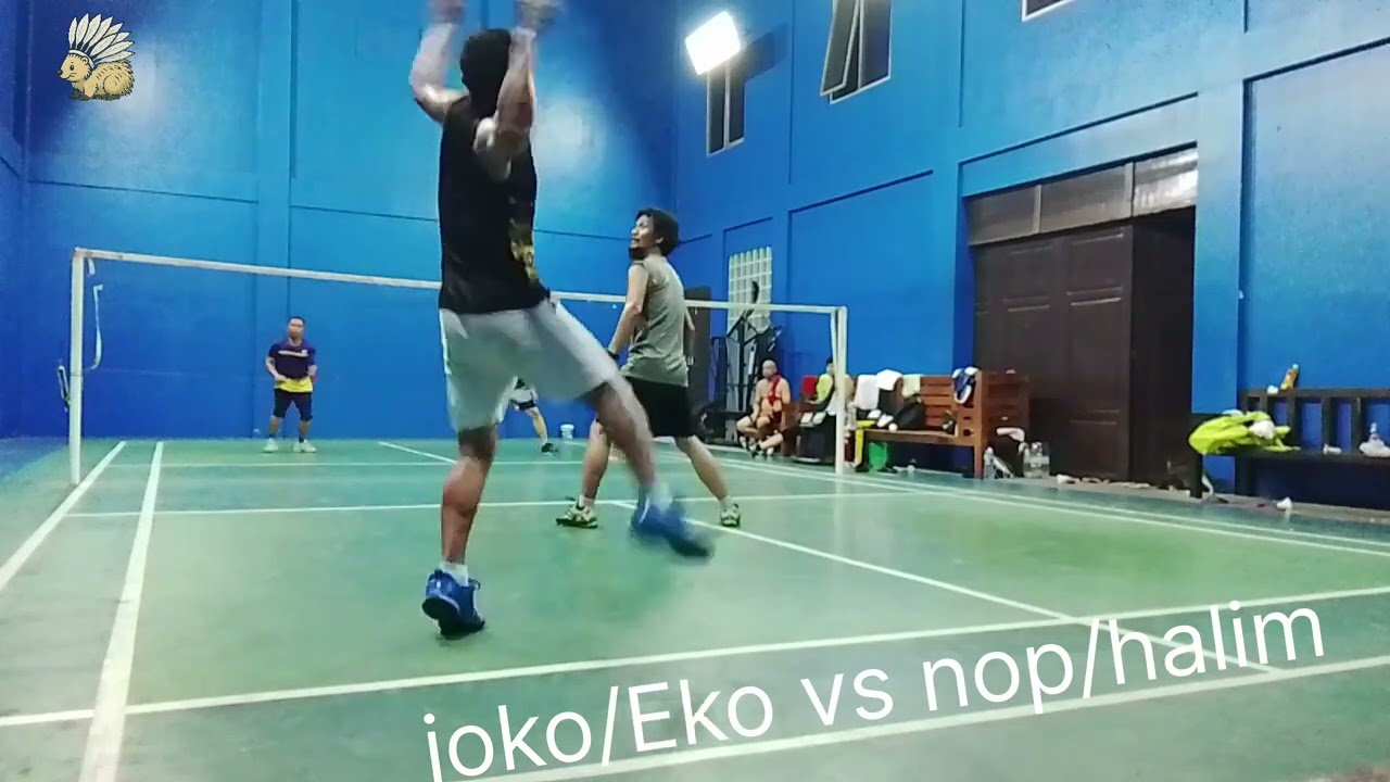 Game 2 🔥Bakar emosi lawan (Joko/Eko vs nopian/Halim) in GOR Cipucang 