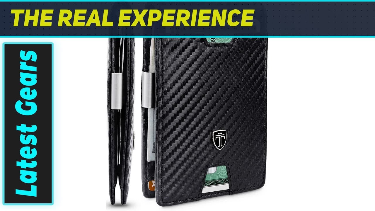 Best Slim Wallet? TRAVANDO Austin Carbon Fiber Wallet