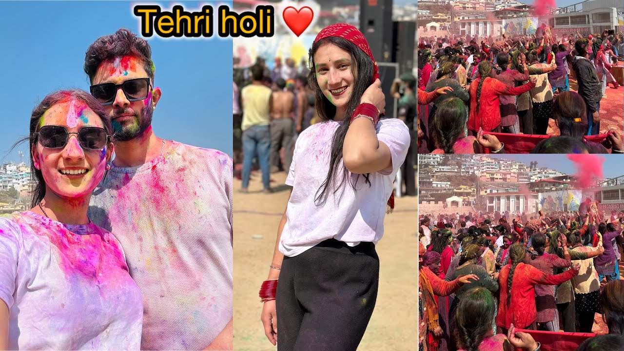 Sasural में  first Holi ❤️😍 || सबने करा जमकर Dance 🕺💃🏻