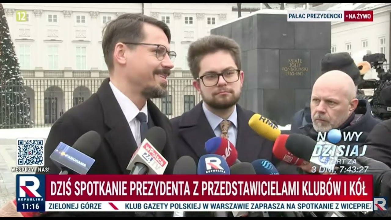 MOCNE SŁOWA PO SPOTKANIU Z PREZYDENTEM! Konfederacja rozmawia o rachunkach, rząd milczy.