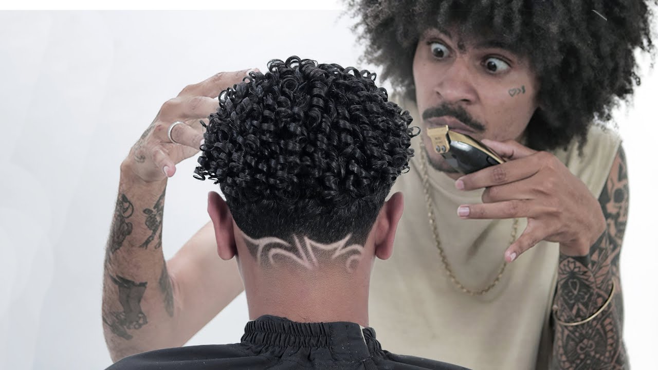 INCRIVEL HAIRCUT CURLS + HAIR DESIGN