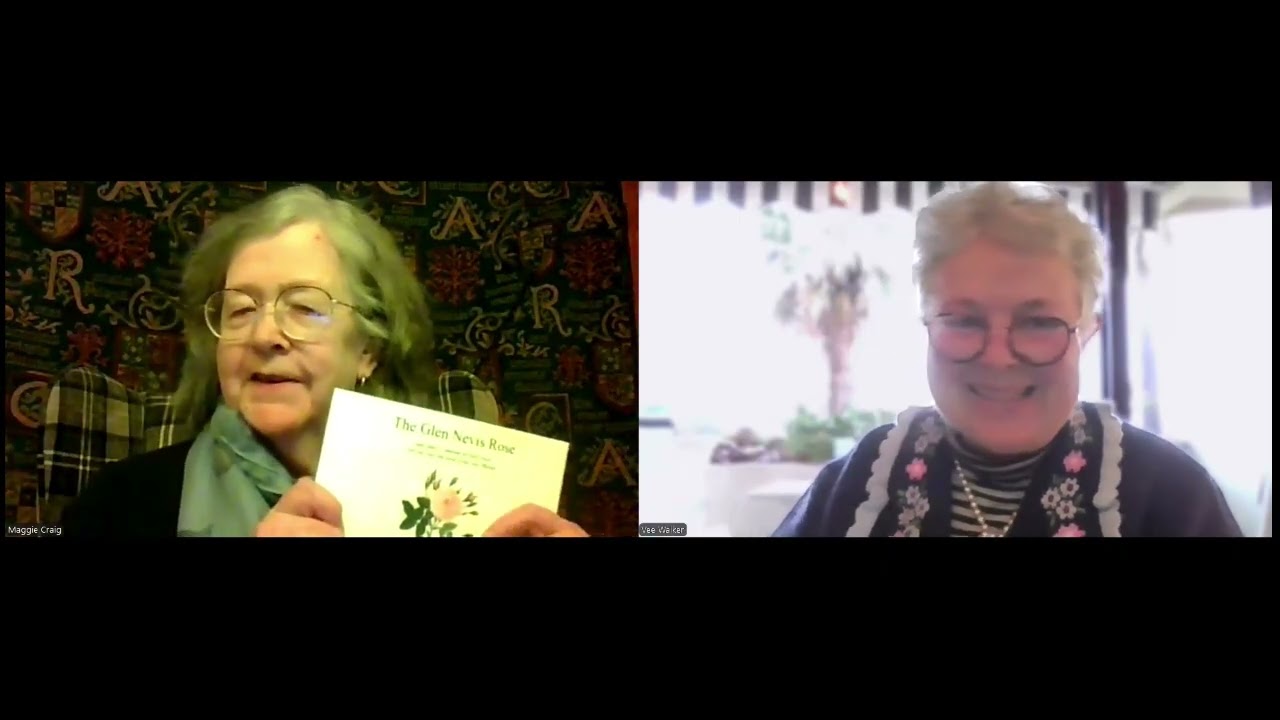 Scottish Writer Maggie Craig in Conversation with Fellow Author Vee Walker