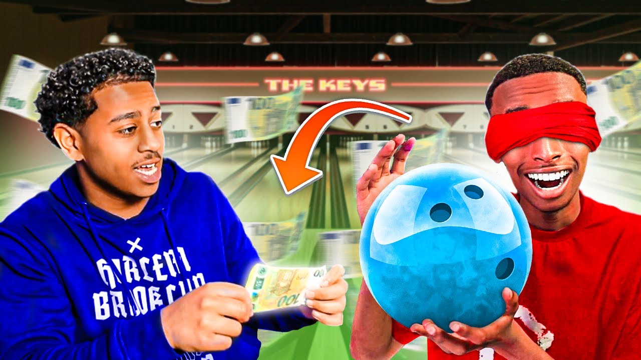 Gooi Geblinddoekt Een STRIKE & WIN €100..💵🎳