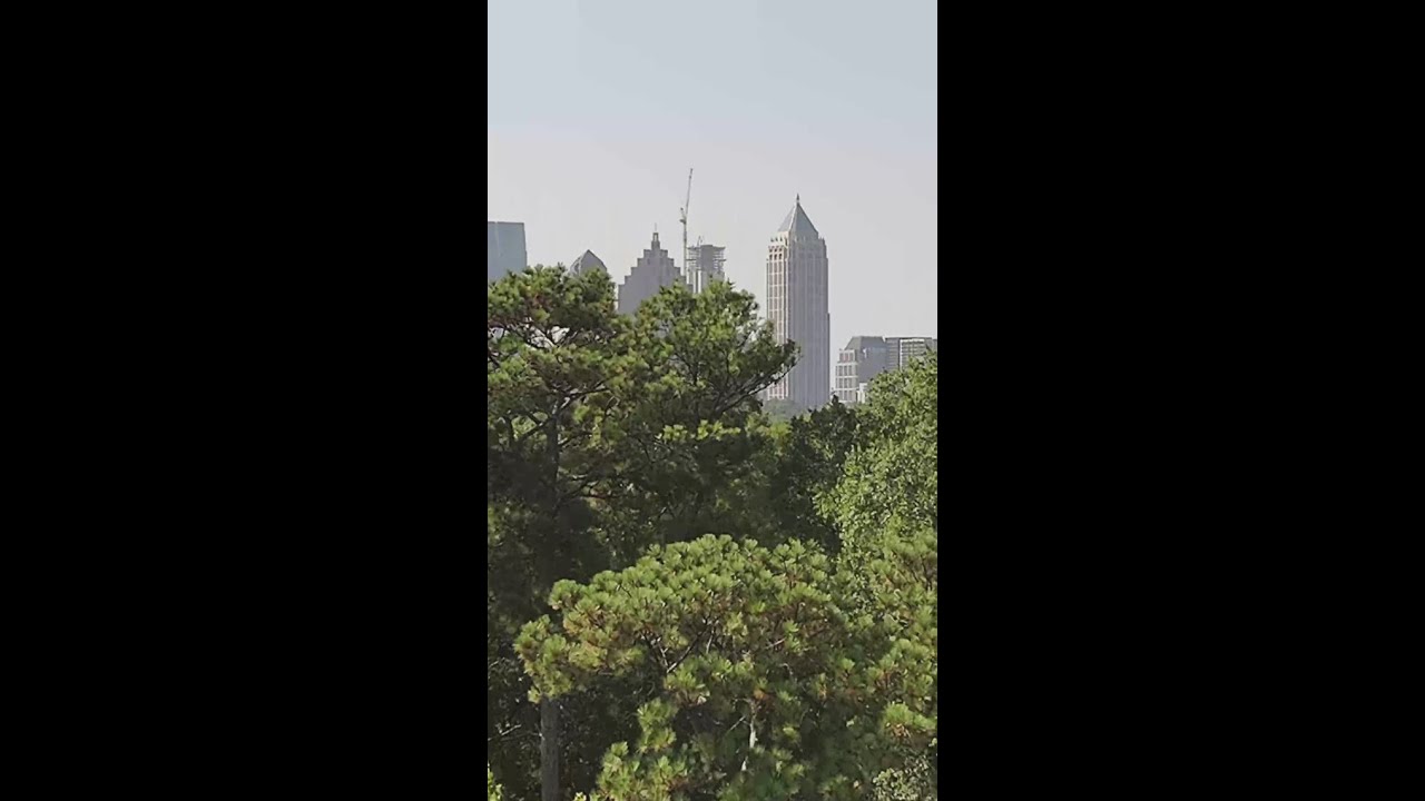Atlanta's skyline shines on the first day of Fall.