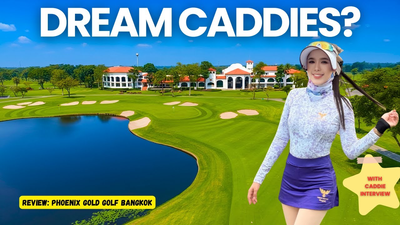 Самые красивые кэдди в Бангкоке | Phoenix Gold Golf Bangkok 🇹🇭