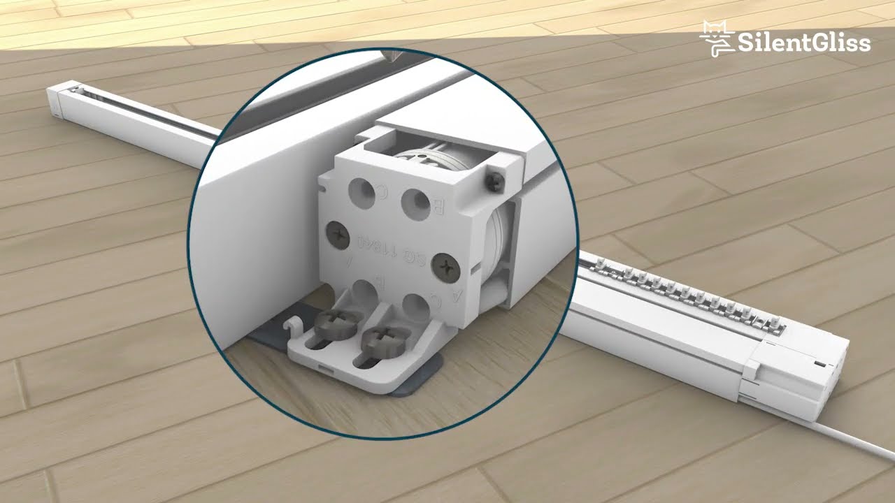 Silent Gliss 2960 Installation Video - Ceiling Fitting