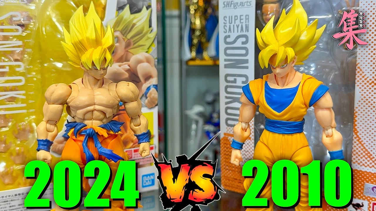 15 ANNI DI SH FIGUARTS A CONFRONTO - Super Saiyan Goku Legendary 2024 VS Super Saiyan Goku 2010