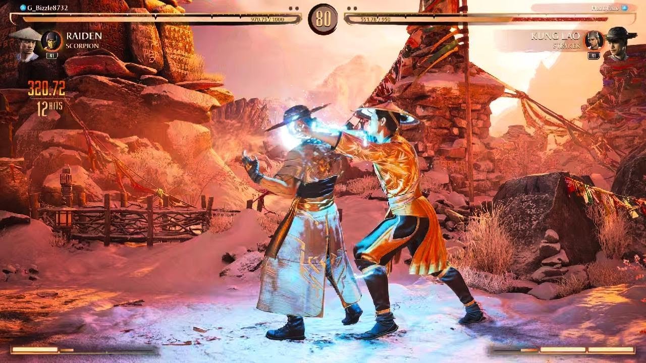 Mortal Kombat 1 Raiden Vs Kung Lao