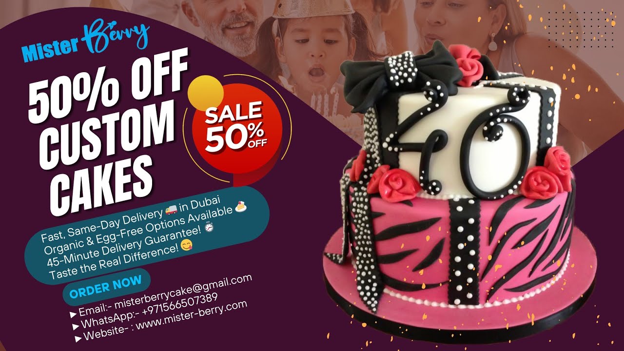 🎂🍰 Top Cake Shops in Dubai | Best Custom Cakes & Delivery from Dubai Mall to Marina! 🚚✨