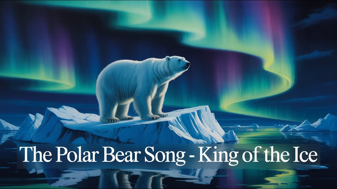 The Polar Bear Song 🐻‍❄️ | King of the Ice | LearnAndPlayCrew