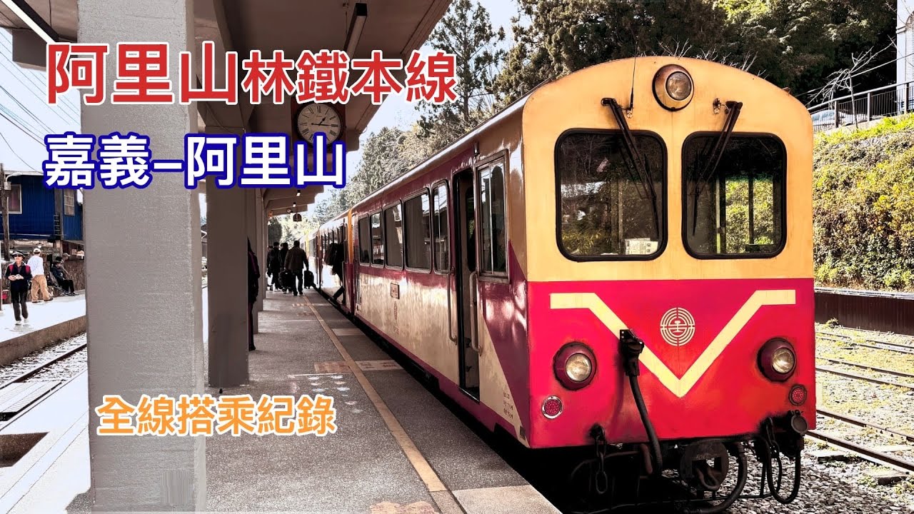 搭乘阿里山林鐵本線｜嘉義至阿里山 沿途景色全紀錄