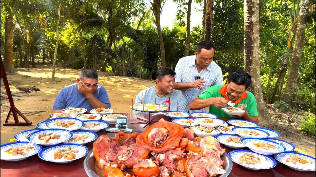 Vòng Quay Trúng Thưởng - Người Cuối Cùng Ngừng Ăn Cơm GIÒ HEO GIẢ CẦY Được 4Tr | ATN