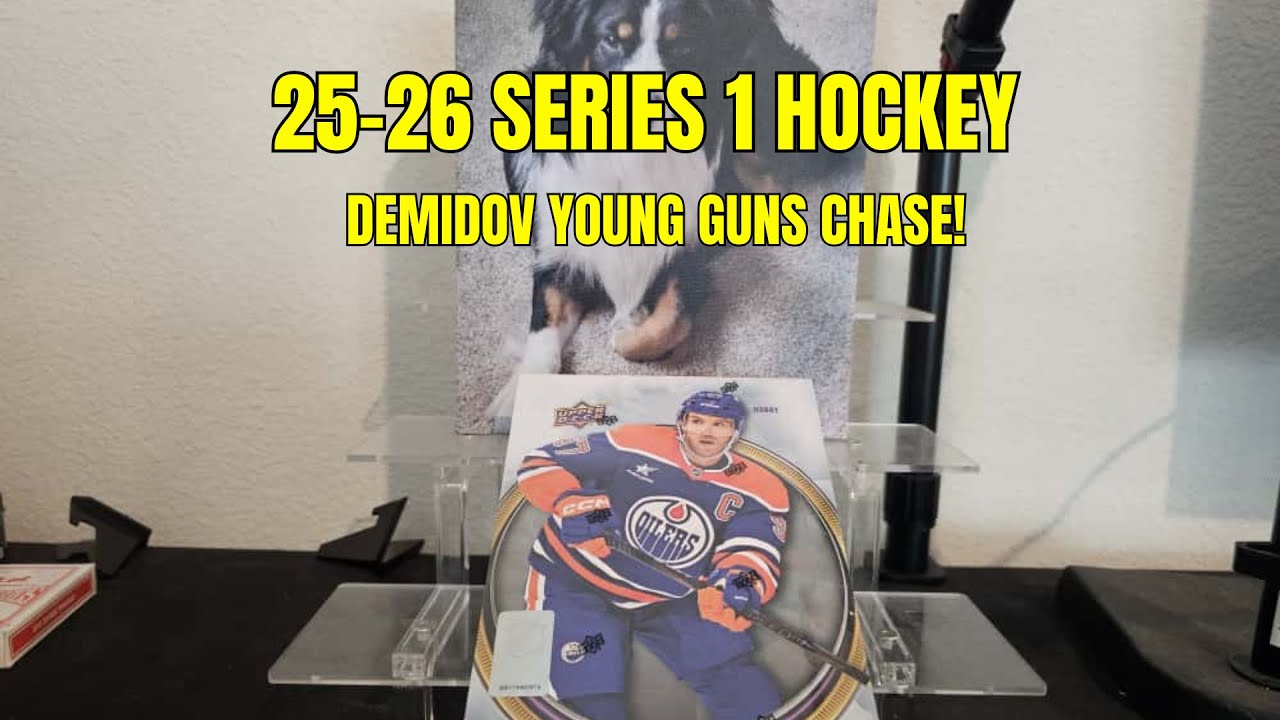 The new Series 1 Hockey is here! 12 boxes of chasing Demidov Young Guns and more! #hockeycards