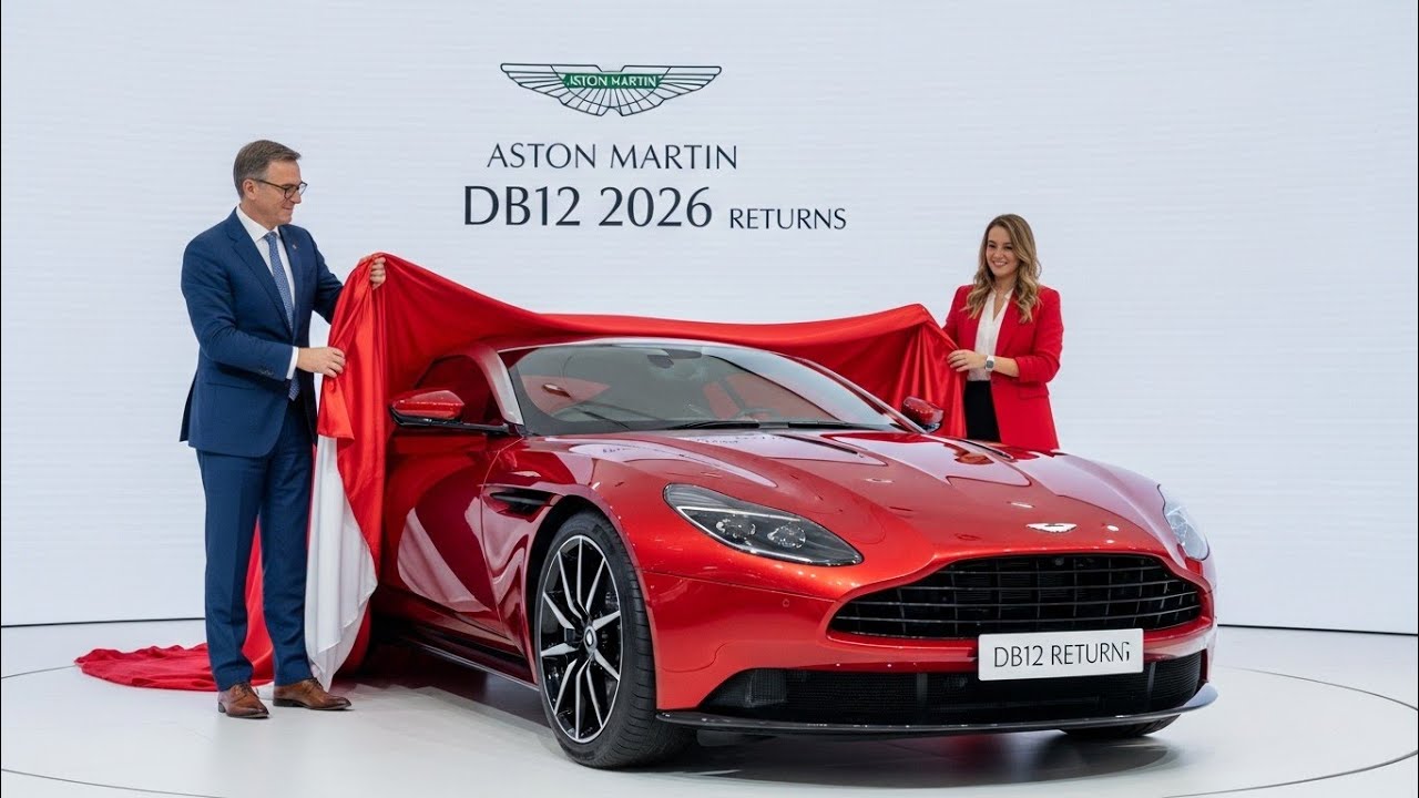 2026 Aston Martin DB12 – Supercar Performance in a Luxury Suit? 😮‍🔥🏎️