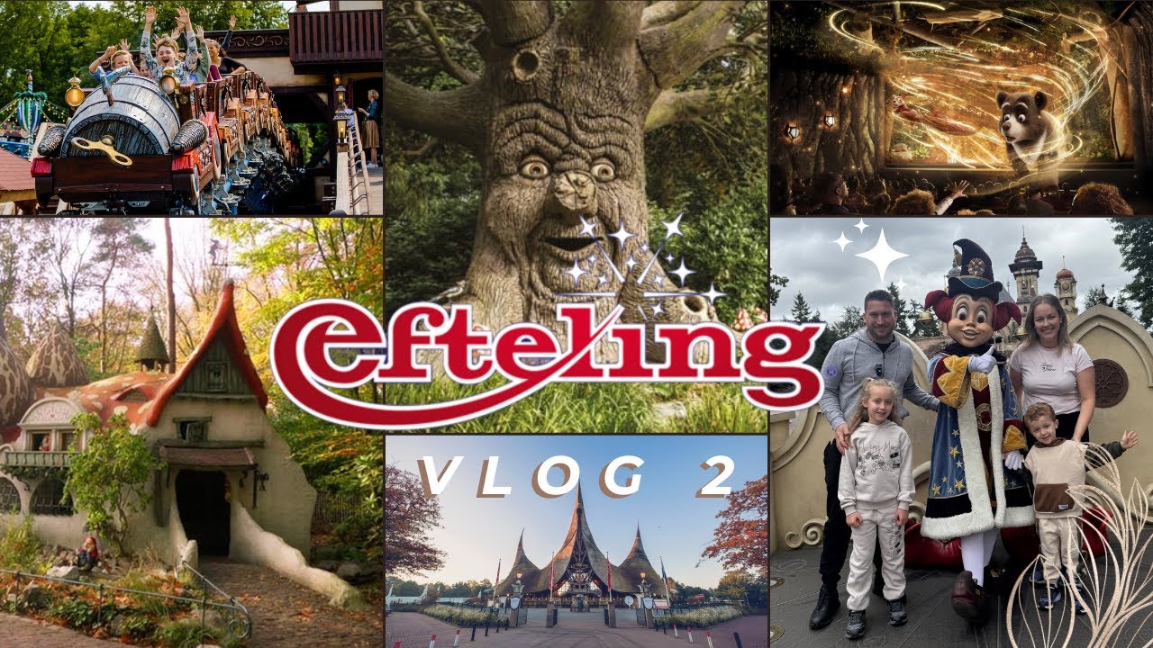 Efteling 🎡 🎢 🎠 VLOG 2️⃣ Sprookjesbos🌳  y mucho más 🥰. Seguimos descubriendo este mágico parque‼️