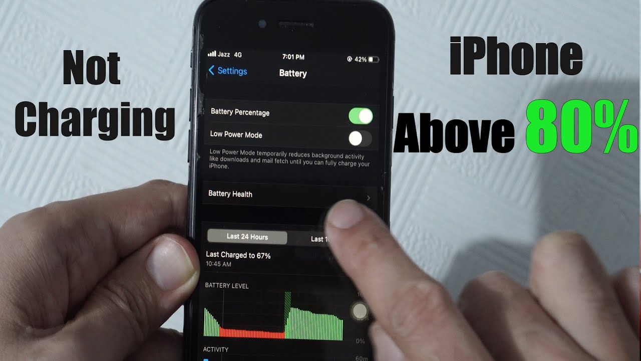 How to FIX iPhone Stops Charging after 80% iPhone Not charging above 80