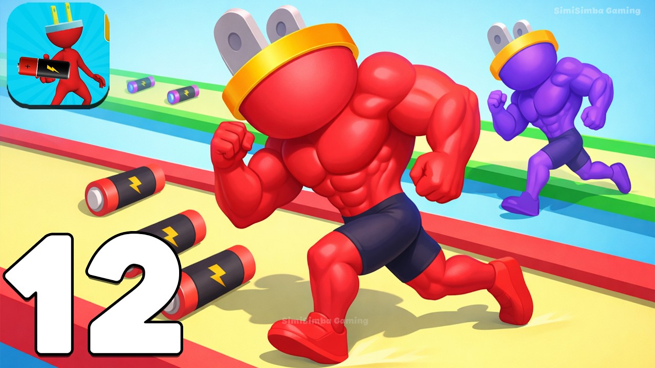 ⚡Plug Head Race Gameplay Walkthrough Part 13 – Charge Up, Run & Win (Android, iOS)