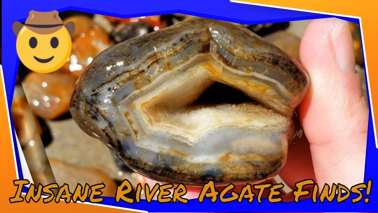 Collecting Colorful River Rocks #ColorfulRiverRocks