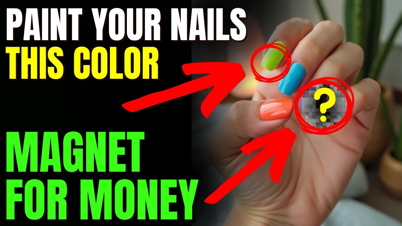 Women Who Paint Their Nails THIS Color Never Run Out of Money!