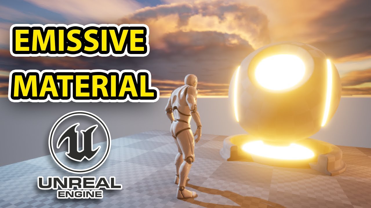 Emissive Material in Unreal Engine 5 - Glow | Neon Effect Tutorial