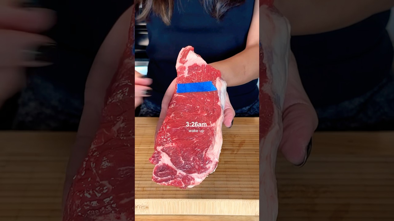 Steak Morning Routine