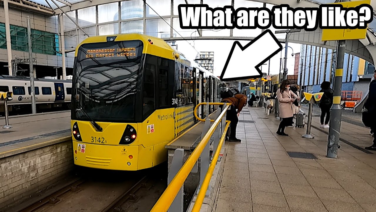 Взгляните на трамваи аэропорта Манчестера и систему Metrolink!