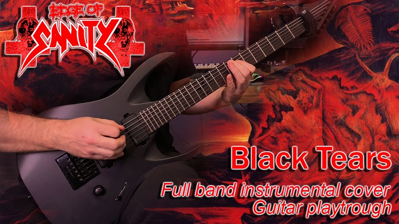 Edge Of Sanity - Black Tears Instrumental Cover (Guitar Playthrough + Tabs)