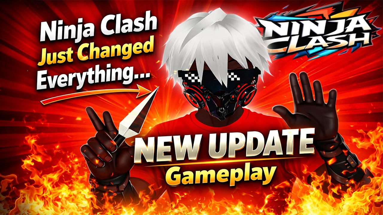 Играю в Ninja Clash после нового обновления!