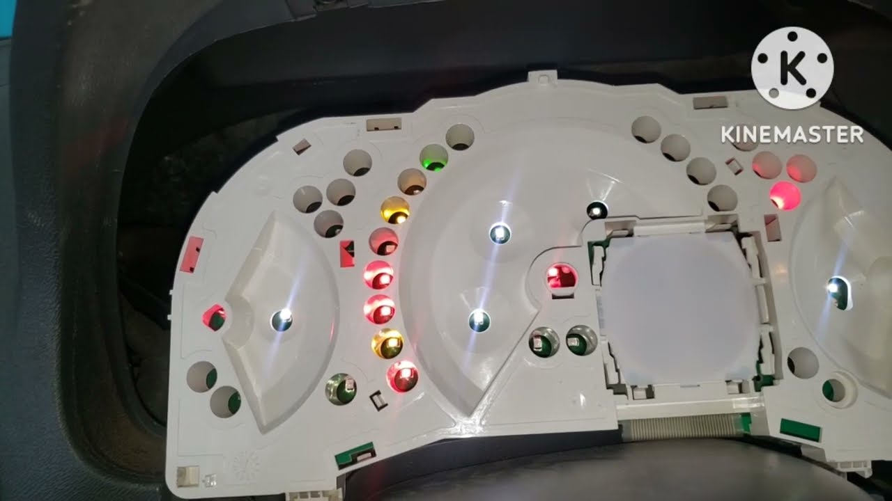Como trocar led iluminação painel Palio Strada Uno