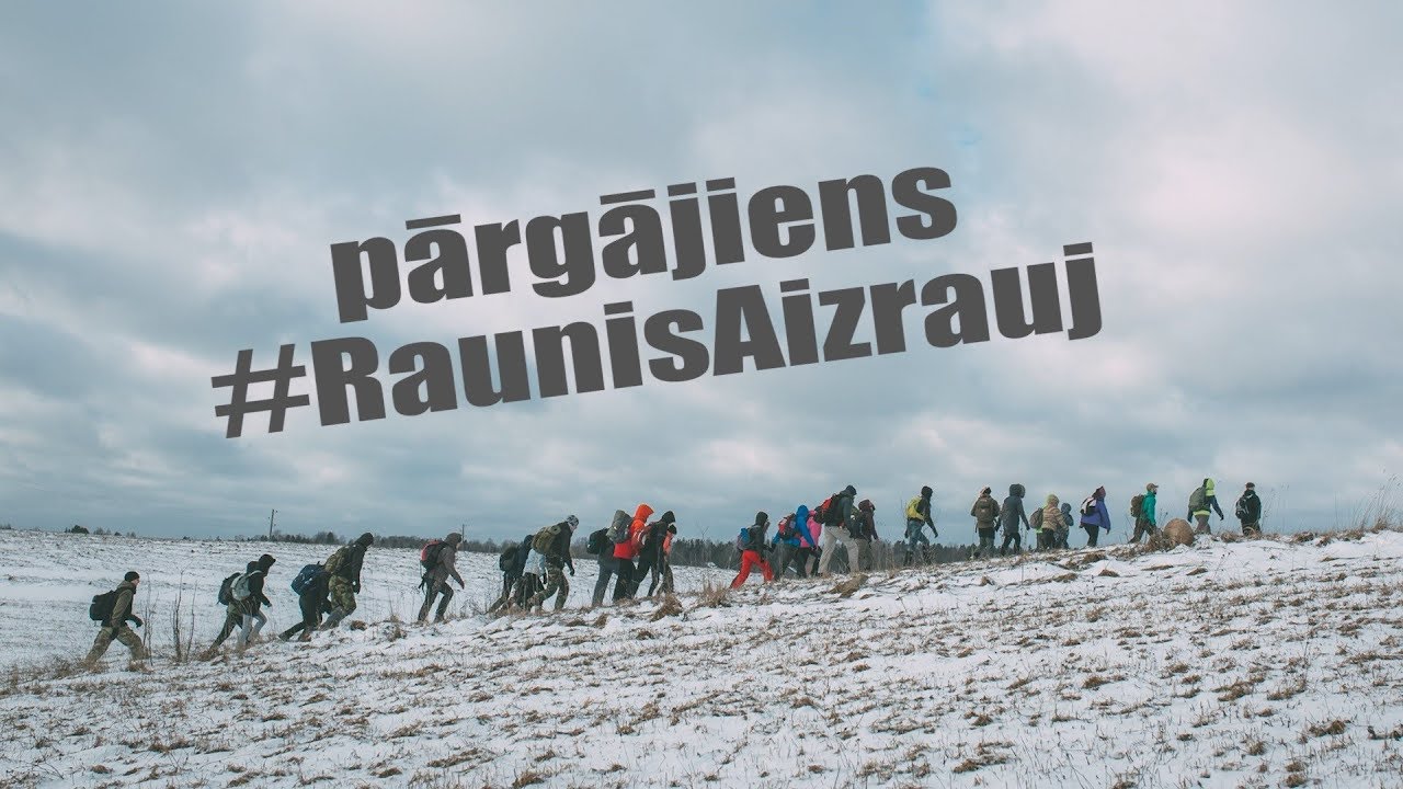 PĀRGĀJIENS "RAUNIS AIZRAUJ" 09.03.2019 / STREELNIEKS.LV /