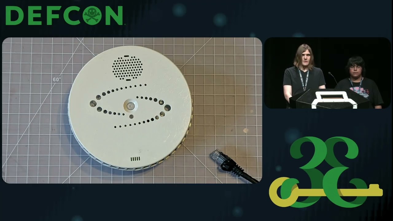 DEF CON 33 - Unmasking the Snitch Puck: IoT surveillance tech in the school bathroom - Reynaldo, nyx