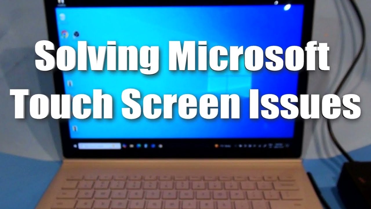 Как исправить проблемы с сенсорным экраном на планшетах Microsoft Surface, Surface Book и Surface...