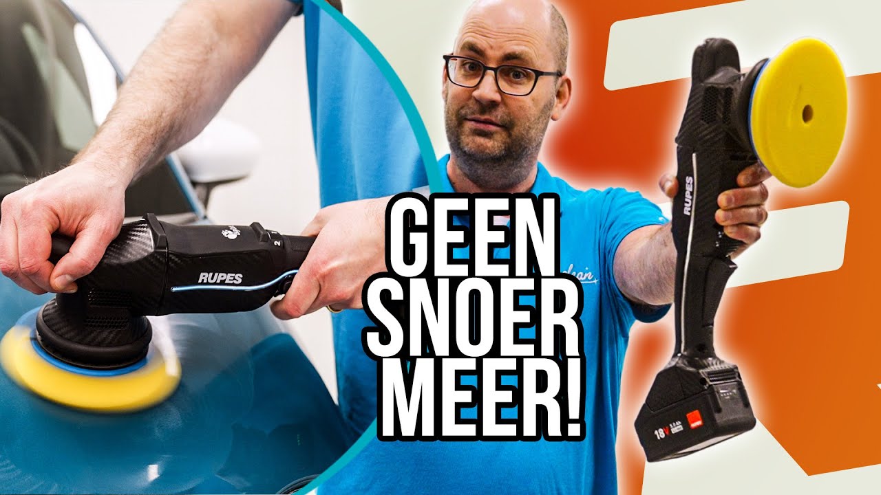 Eindelijk! DRAADLOOS machinaal POLIJSTEN! Flex of Rupes, welke wint?!