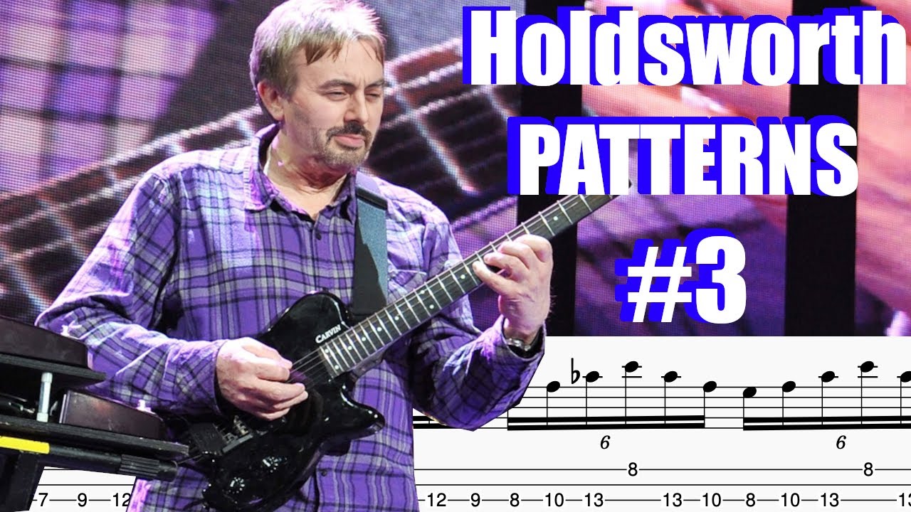Holdsworth Patterns #3 When sidestepping is IN the scale