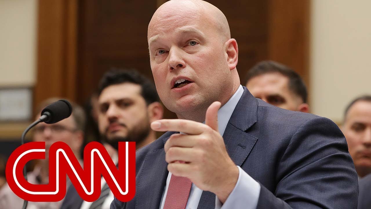 See heated exchange on Whitaker's communication with Trump