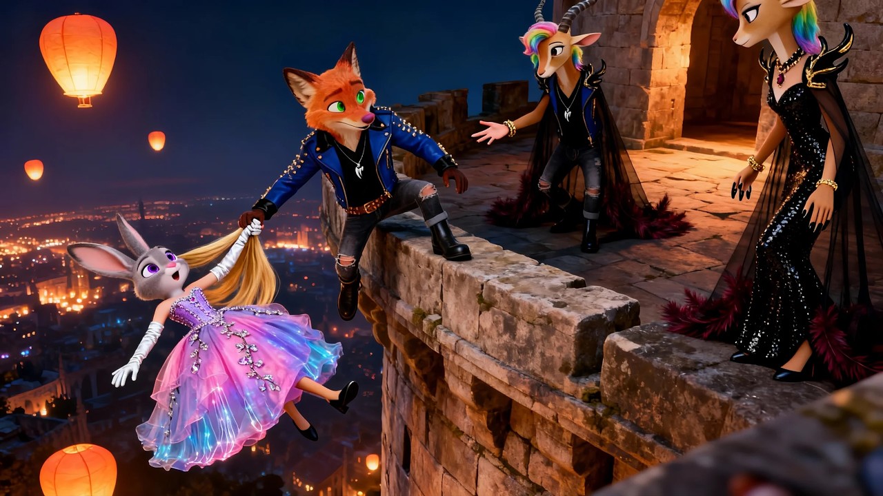 🦊🐰 Zootopia Fairy Tale | Nick Wilde Rescues Princess Judy Hopps  | Zootopia 2