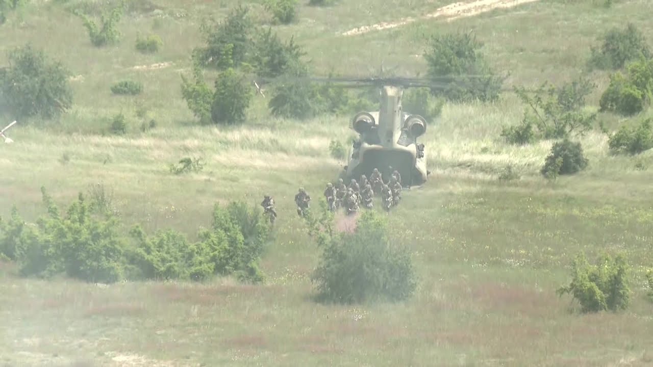 Голема воен вежба на Криволак