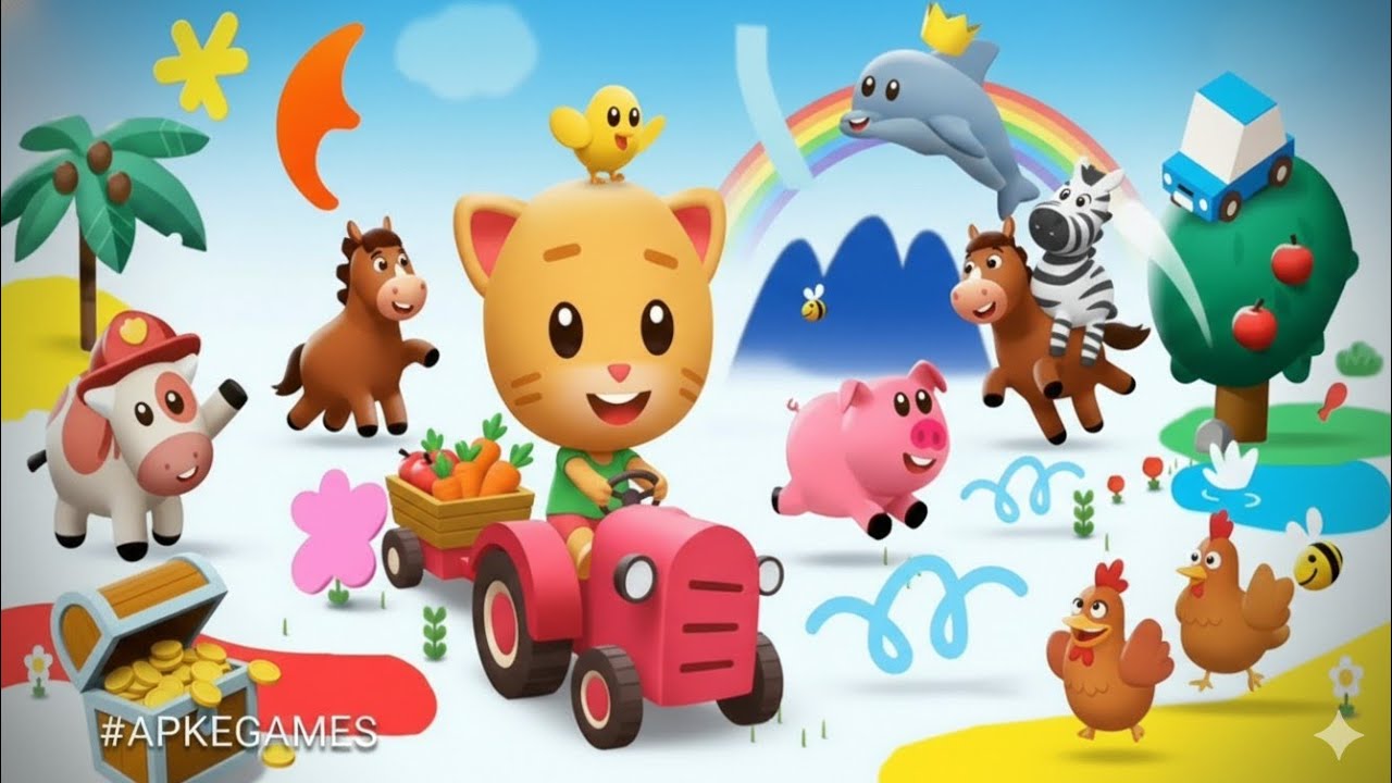 Talking Ginger Playground Gameplay Android ios 