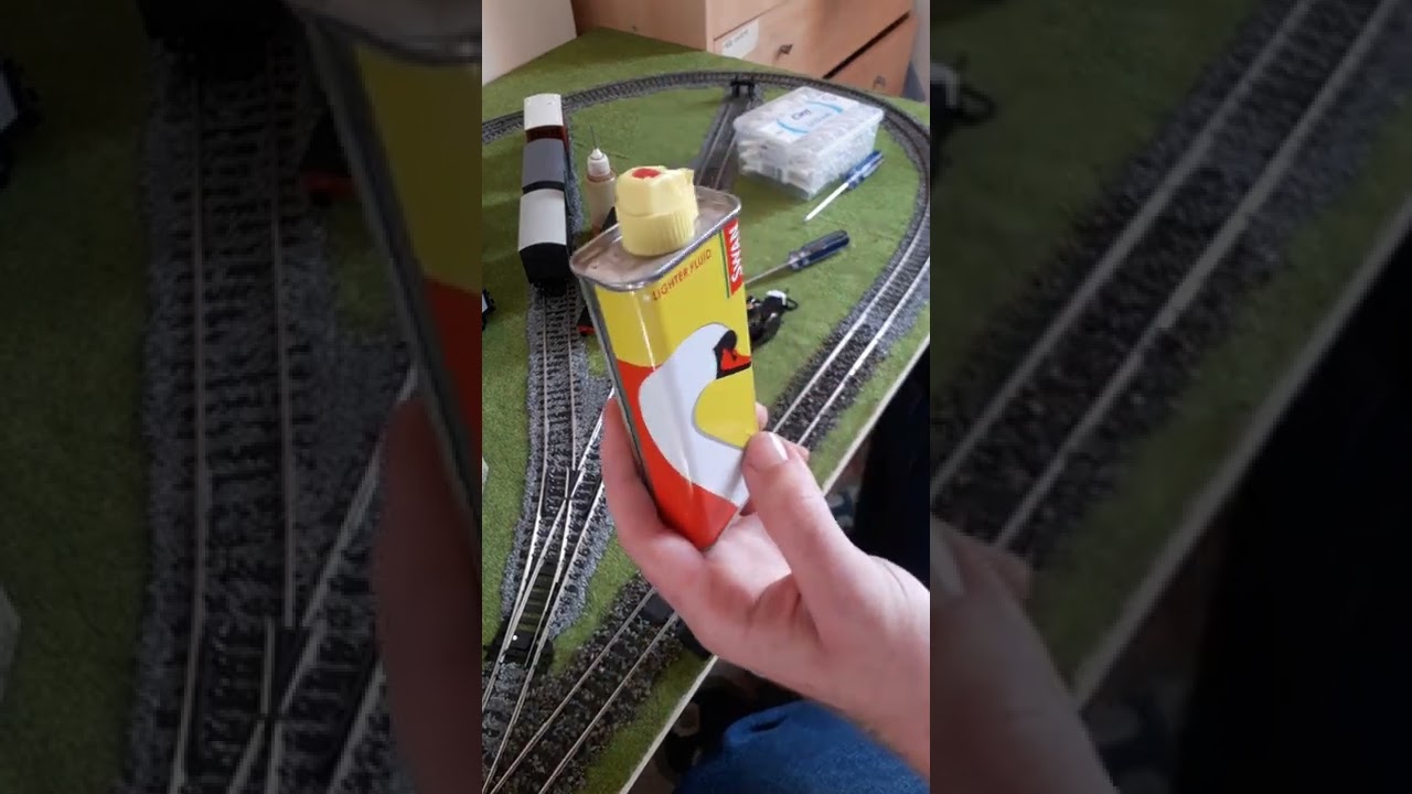 00 gauge minimum space micro layout. Smooth running maintenance