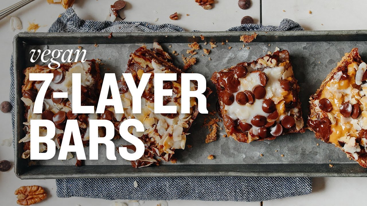 Vegan 7-Layer Bars | Minimalist Baker Recipes
