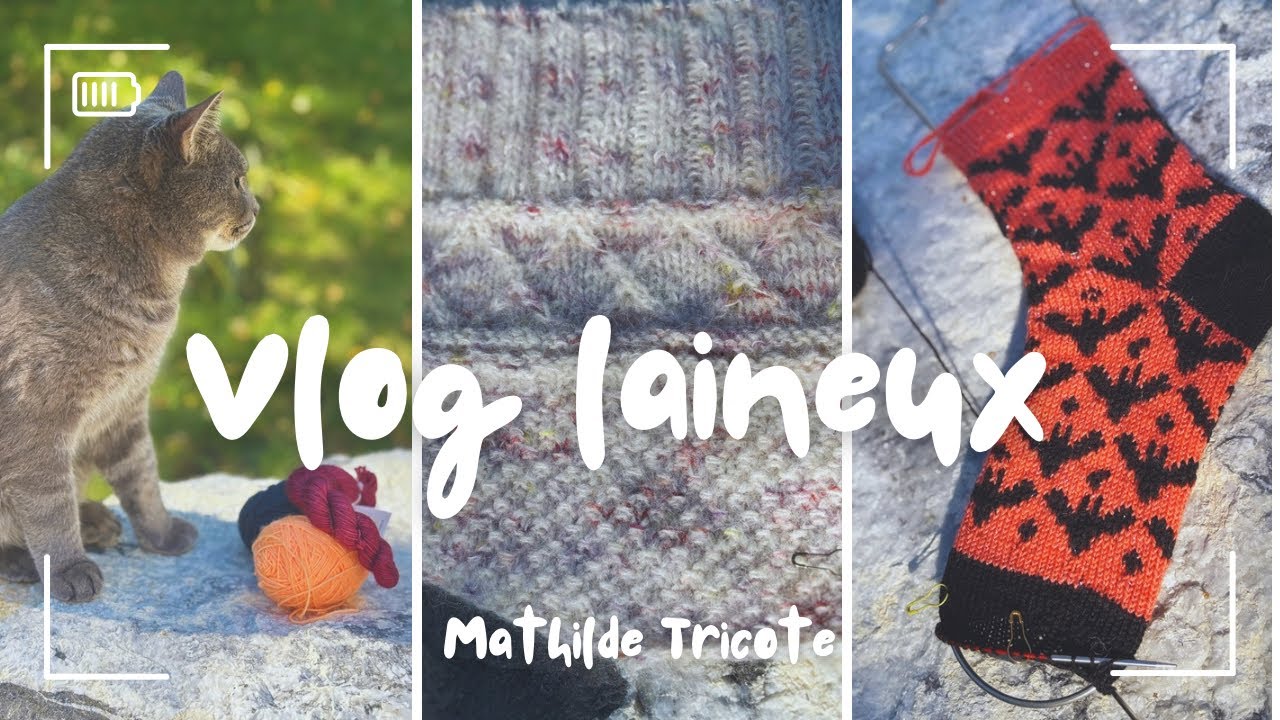 Vlog tricot : On prépare octobre !